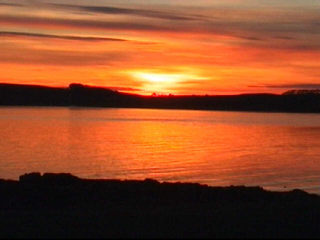  Sunset on the Clyde 