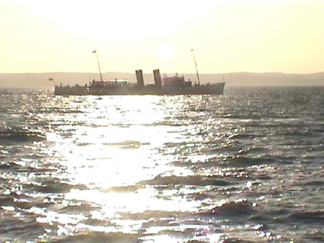  The Waverley off Largs Pier 