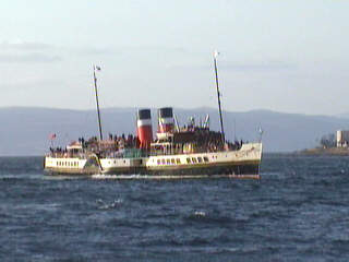  The Waverley off Largs Pier 